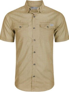 Drake Frat Gingham Check Short Sleeve Shirt